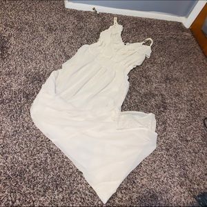 Light cream dress